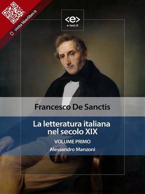 cover image of La letteratura italiana nel secolo XIX. Volume primo. Alessandro Manzoni